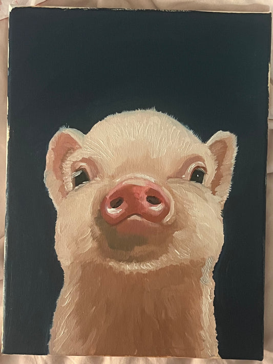 Pig print A5
