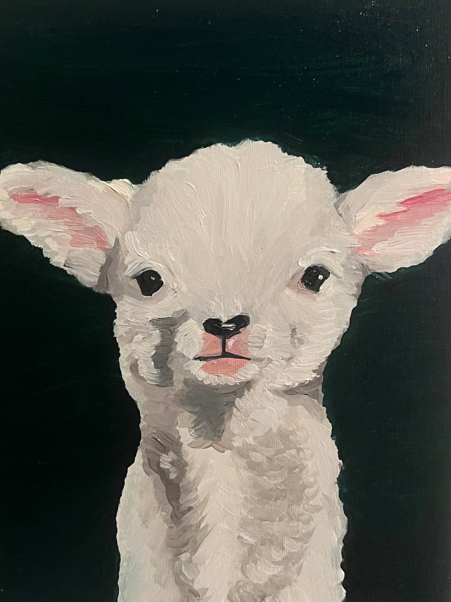 Lamb A5 print